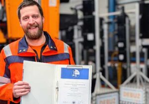 Mehr über den Artikel erfahren BG Bau -Zertifikat erhalten!