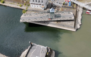 Mehr über den Artikel erfahren Neue Schrankenanlagen an der Deutzer Drehbrücke in Köln