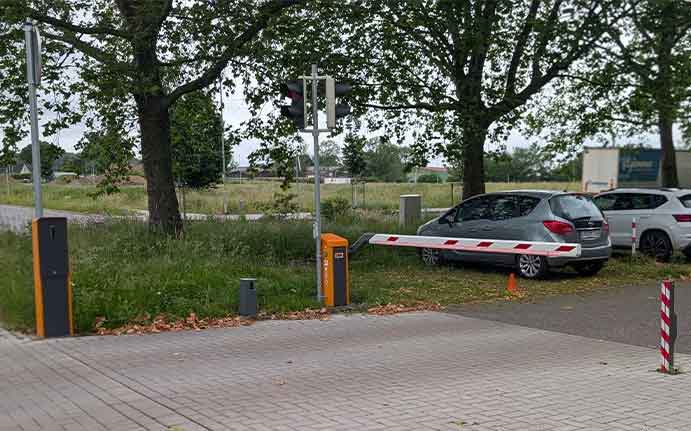 Laserscanner an Schrankenanlage ersetzen